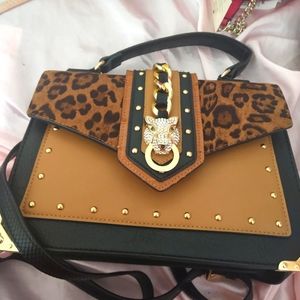Aldo Cheetah print purse